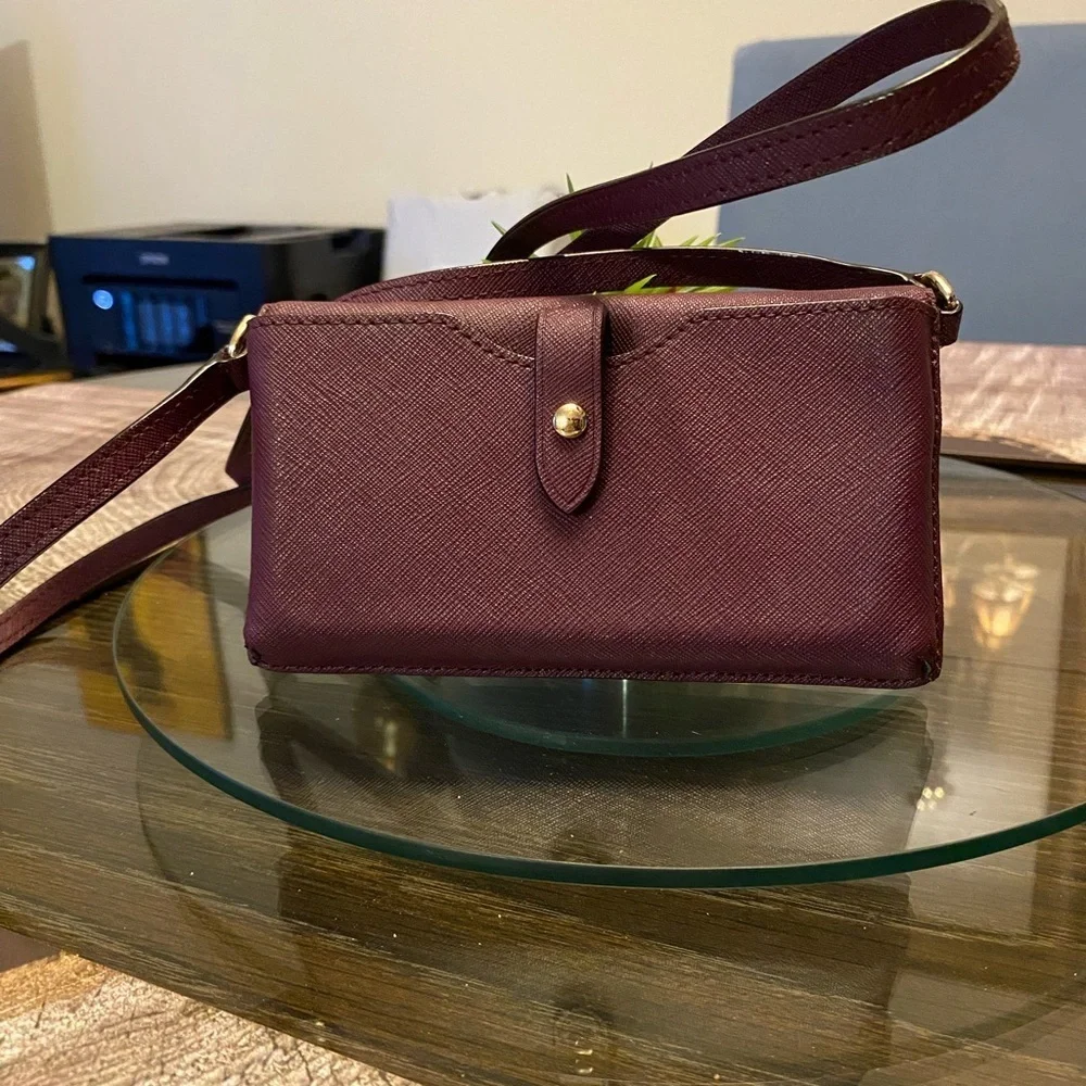 Kate Spade Plum Wristlet Clutch